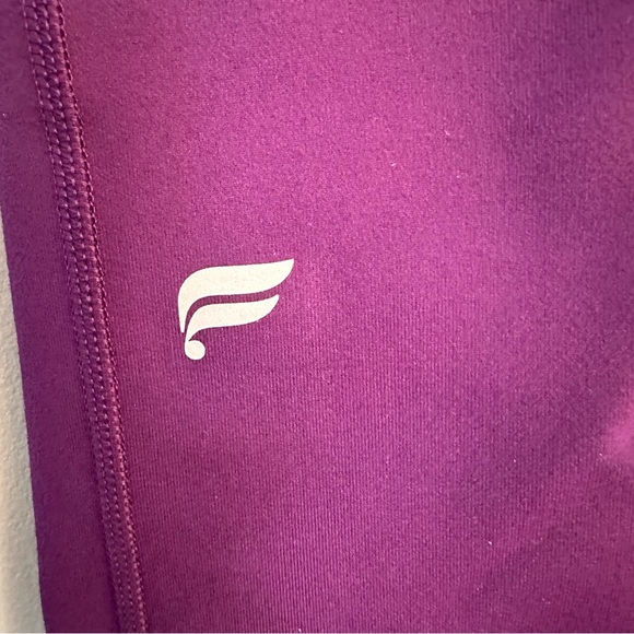 Fabletics PowerHold Deep Purple Leggings - Picture 2 of 13